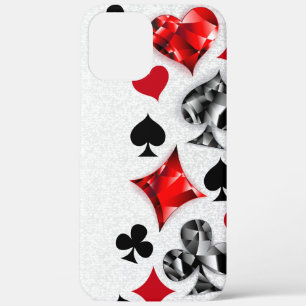 Pokerspeler Gokker Speelkaarten Kleuren Las Vegas Case-Mate iPhone Case