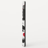 Pokerspeler Gokker Speelkaarten Kleuren Las Vegas Case-Mate iPhone Case (Achterkant/links)