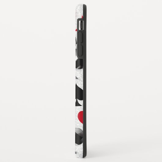 Pokerspeler Gokker Speelkaarten Kleuren Las Vegas Case-Mate iPhone Case (Achterkant/links)