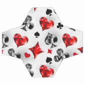 Pokerspeler Gokker Speelkaarten Kleuren Las Vegas Voetbal (Enkel)