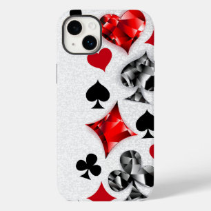 Pokerspeler Gokker Speelkaartsymbolen Las Vegas Case-Mate iPhone 14 Plus Hoesje