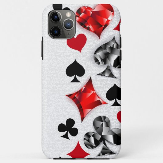 Pokerspeler Gokker Speelkaartsymbolen Las Vegas Case-Mate iPhone Case (Achterkant)