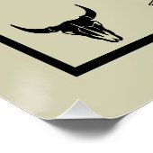  pokerspeler perfect poster (Hoek)