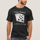 Pokerspelers T-shirt (Voorkant)