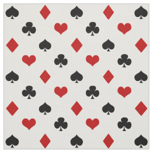 Pokerthema Kaarten Casino-thema Stof