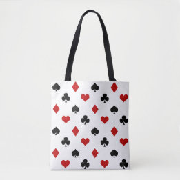 Pokerthema | Thema speelkaart Tote Bag