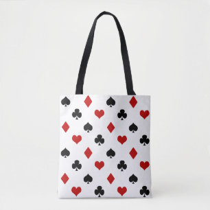 Pokerthema Thema speelkaart Tote Bag
