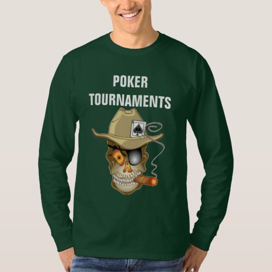 POKERTOURNATIES T-SHIRT (Voorkant)