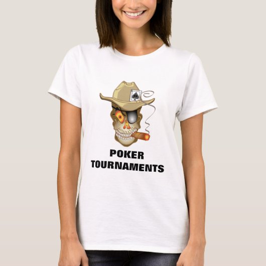 POKERTOURNATIES T-SHIRT (Voorkant)