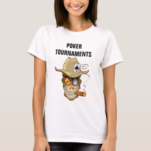 POKERTOURNATIES T-SHIRT (Voorkant)