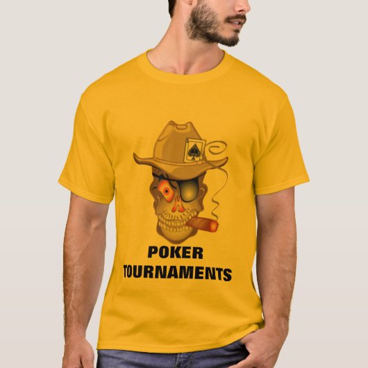 POKERTOURNATIES T-SHIRT (Voorkant)