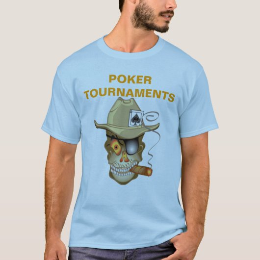 POKERTOURNATIES T-SHIRT (Voorkant)