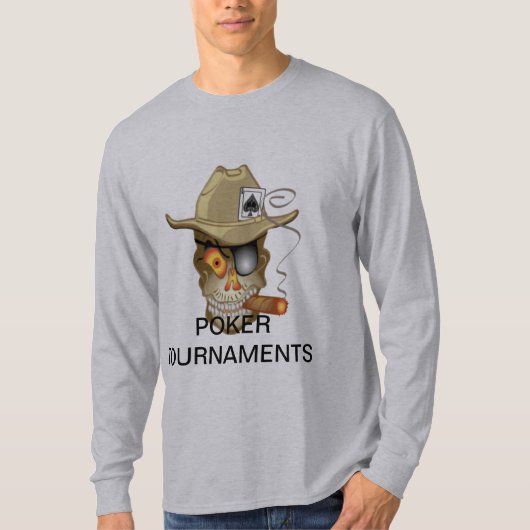 POKERTOURNATIES T-SHIRT (Voorkant)