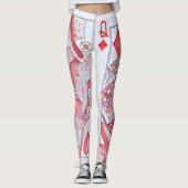 POKERVLAK LEGGINGS (Voorkant)