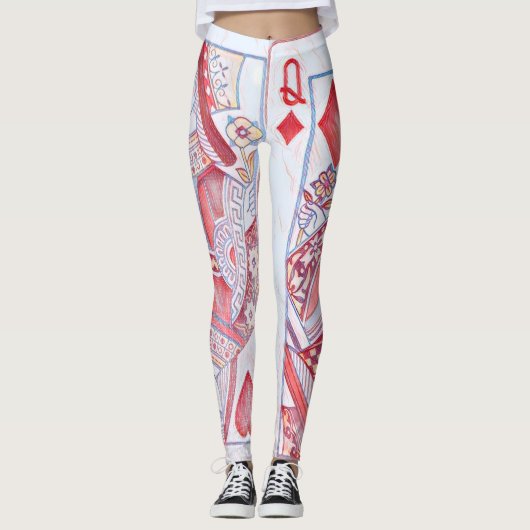 POKERVLAK LEGGINGS (Voorkant)
