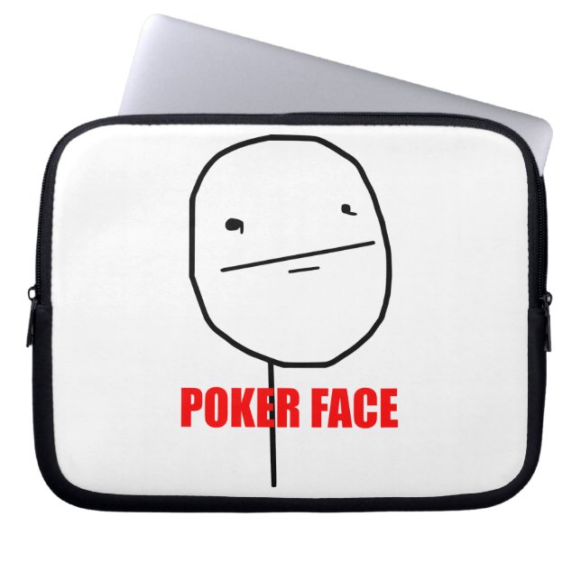 Pokerzijde - laptophoes laptop sleeve (Voorkant)
