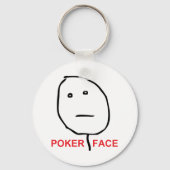 Pokerzijde (tekst) sleutelhanger (Voorkant)