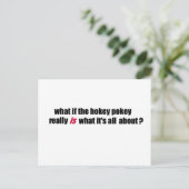 Pokey Hokey Briefkaart (Staand voorkant)