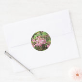 Pokey's Roze in het Park Ronde Sticker (Envelop)