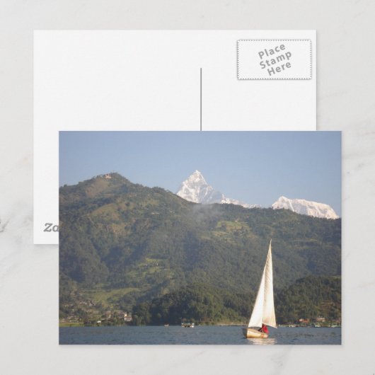 Pokhara Briefkaart (Voorkant / Achterkant)