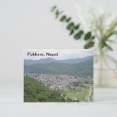 Pokhara, Nepal Briefkaart (Staand voorkant)