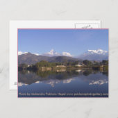 Pokhara Nepal Briefkaart (Voorkant / Achterkant)