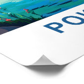 Pokhara Nepal Reisprint Poster (Hoek)