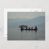 Pokhara Phewa Lake Boating Briefkaart (Voorkant / Achterkant)
