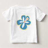 Pokii Flower Baby T - shirts (Achterkant)