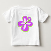 Pokii Flower Baby T - shirts (Achterkant)