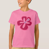 Pokii Flower Meisjes T - shirts (Voorkant)