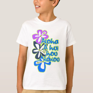 Pokii Flower Meisjes T - shirts