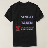 Pokimane Funny Single Take T-shirt (Design voorkant)