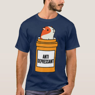 Pokken van cavia Happy Mood Positive Relaing Pet L T-shirt
