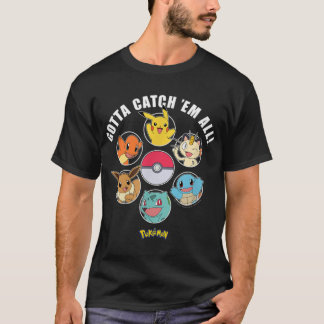 Pokmon Gotta Catch Em All Group T-shirt