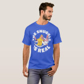 Pokmonhe Snuggle Is Real Pikachu And Sylveon funny T-shirt (Voorkant volledig)