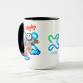 Pokoko koffiekop mok (Voorkant links)