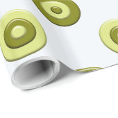 Pokstipgroen element cadeaupapier (Rol Hoek)