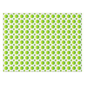 Pokstipgroen element tafelkleed (Voorkant (Horizontaal))