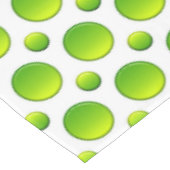 Pokstipgroen element tafelkleed (Gekanteld)