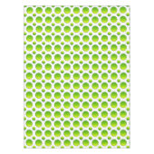 Pokstipgroen element tafelkleed (Voorkant)
