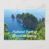 Pola Islands, American Samoa National Park Briefkaart (Voorkant)