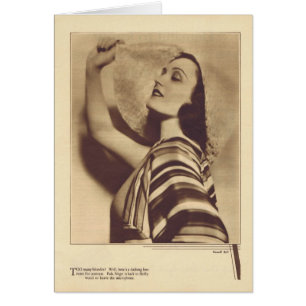 Pola Negri 1931 portretkaart