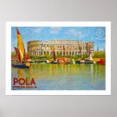 Pola ~ Venezia Giulia (Pula) Poster (Voorkant)