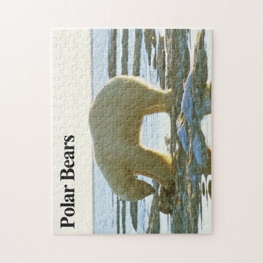 Polair Beer 10 Jigzaag Puzzle Legpuzzel (Verticaal)