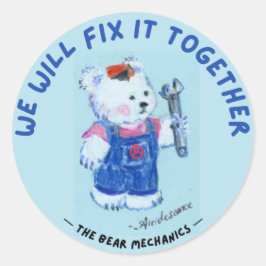 Polair Beer anarchomechanische Sticker
