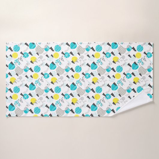 Polair beer badhanddoek (Badhanddoek)