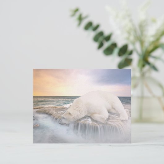 Polair Beer Briefkaart (Staand voorkant)