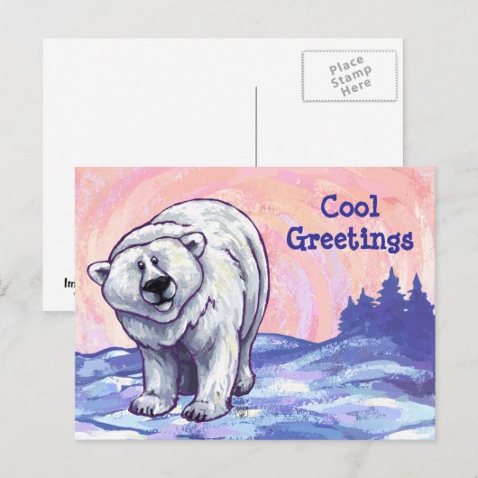 Polair Beer  Briefkaart (Voorkant / Achterkant)