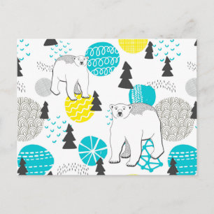 Polair beer briefkaart